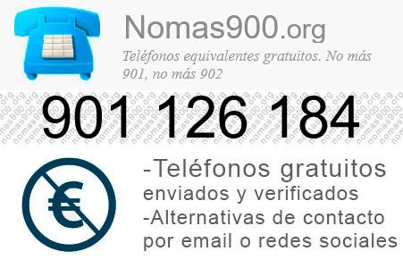 Teléfono 901126184
