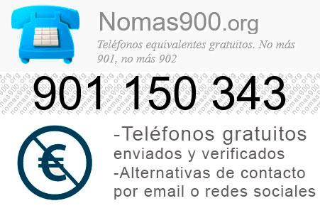 Teléfono 901150343