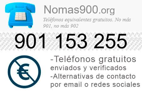 Teléfono 901153255
