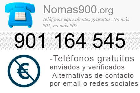 Teléfono 901164545