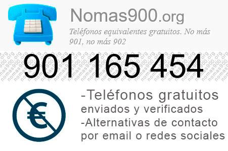 Teléfono 901165454