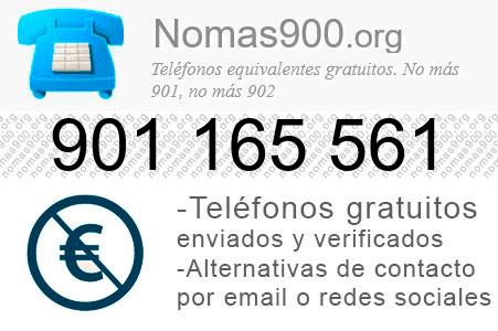 Teléfono 901165561