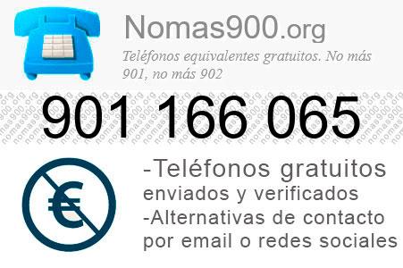 Teléfono 901166065