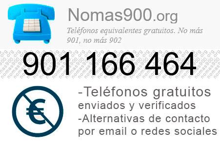 Teléfono 901166464