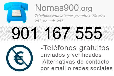 Teléfono 901167555