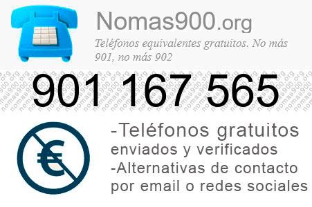 Teléfono 901167565