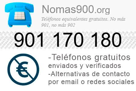 Teléfono 901170180