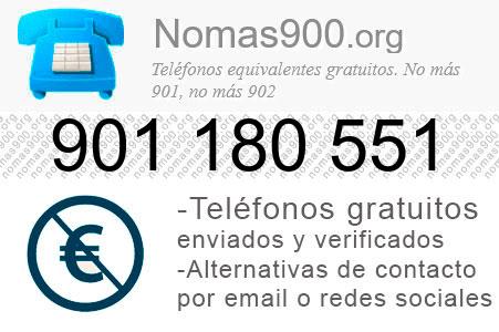 Teléfono 901180551