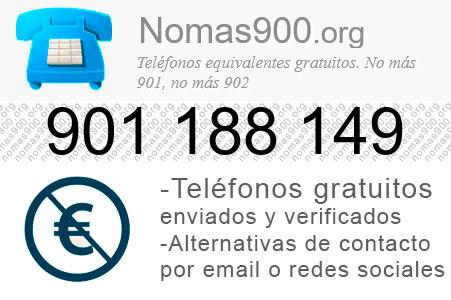 Teléfono 901188149