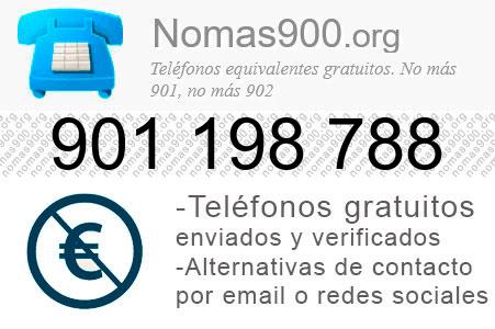 Teléfono 901198788