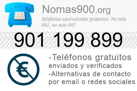 Teléfono 901199899