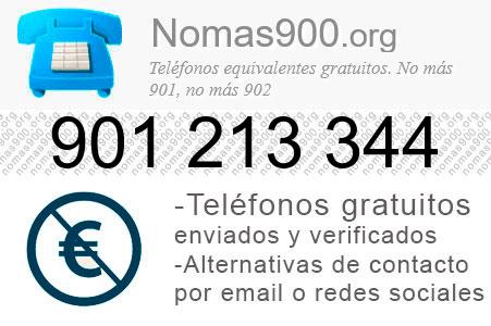 Teléfono 901213344