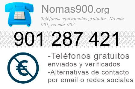 Teléfono 901287421
