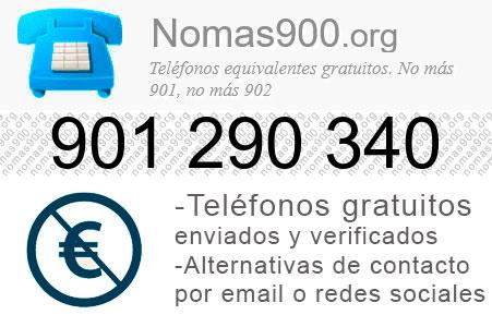 Teléfono 901290340