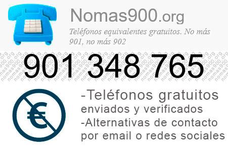 Teléfono 901348765