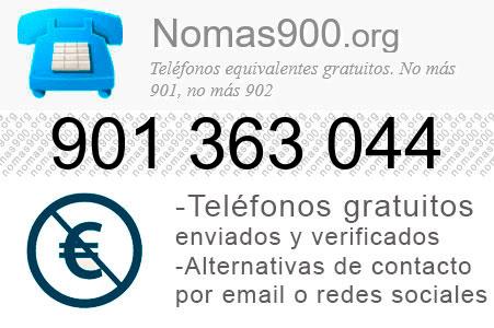 Teléfono 901363044