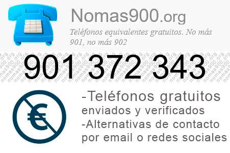 Teléfono 901372343