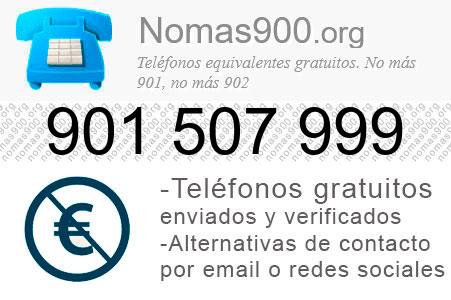 Teléfono 901507999