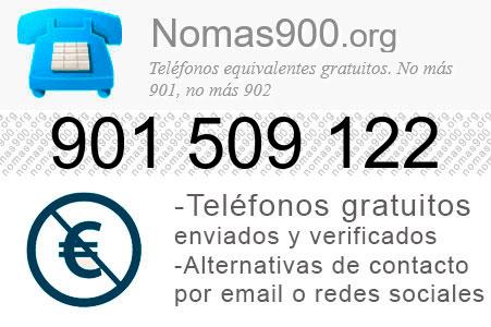 Teléfono 901509122