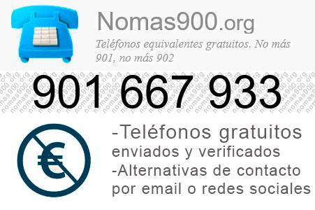 Teléfono 901667933