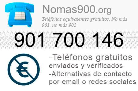 Teléfono 901700146