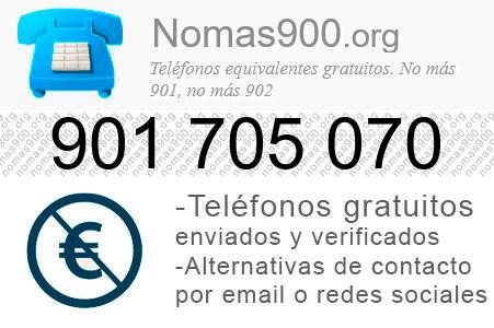 Teléfono 901705070