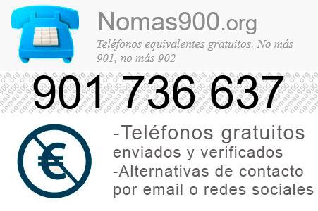 Teléfono 901736637