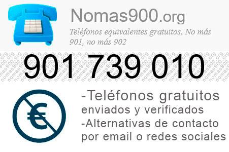 Teléfono 901739010