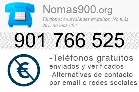 Teléfono 901766525