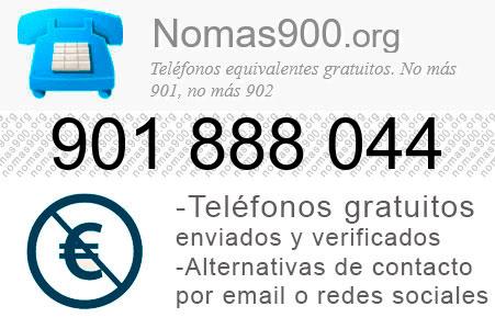 Teléfono 901888044