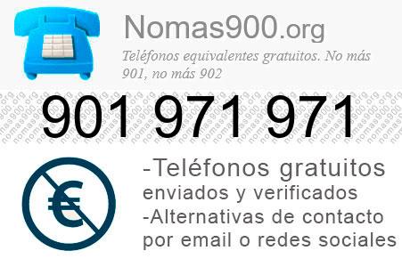 Teléfono 901971971