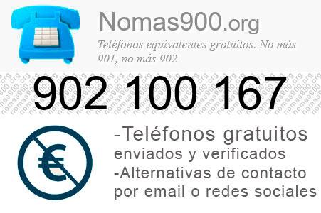 Teléfono 902100167