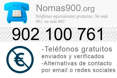 Teléfono 902100761