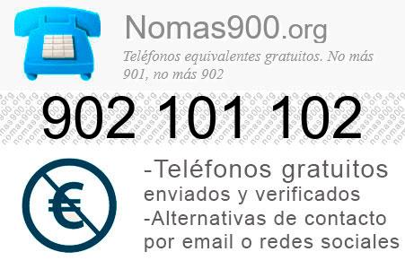 Teléfono 902101102