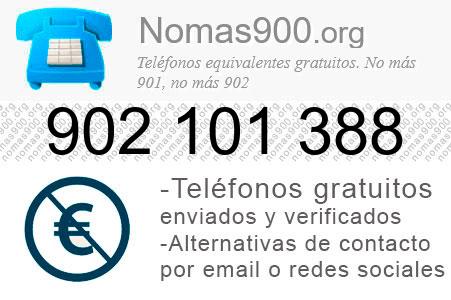Teléfono 902101388