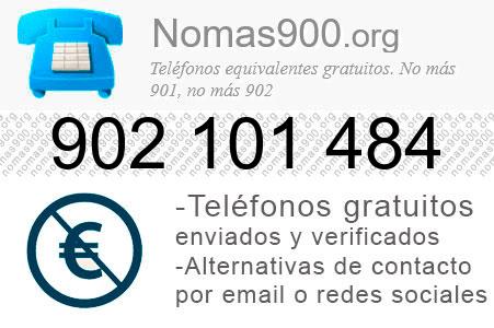 Teléfono 902101484