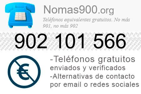 Teléfono 902101566