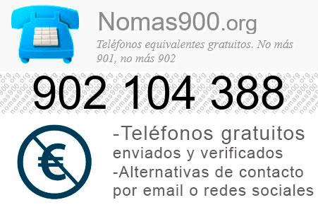 Teléfono 902104388