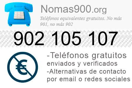 Teléfono 902105107