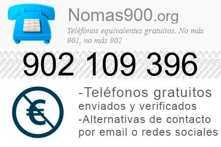 Teléfono 902109396