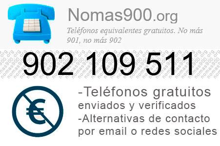 Teléfono 902109511