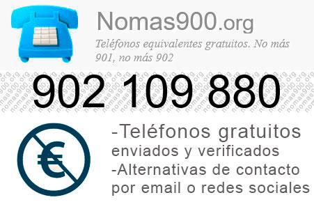 Teléfono 902109880