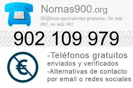 Teléfono 902109979