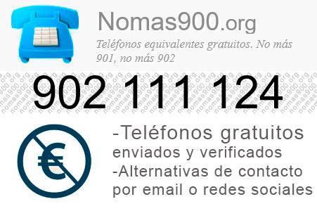 Teléfono 902111124