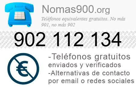 Teléfono 902112134