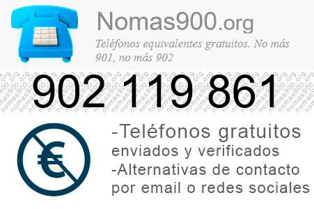 Teléfono 902119861