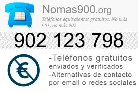 Teléfono 902123798