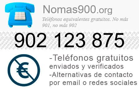 Teléfono 902123875