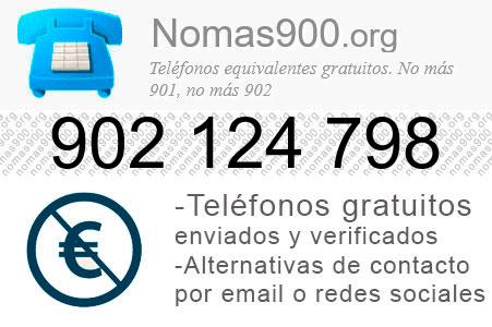 Teléfono 902124798