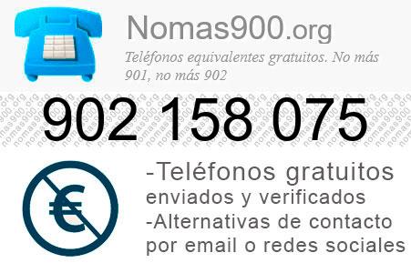 Teléfono 902158075